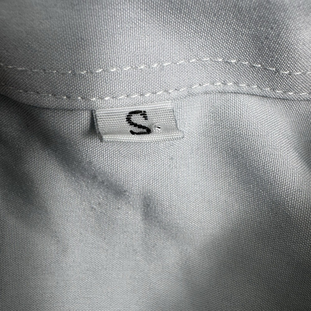 State & Liberty Light Blue Polyester Performance L/S Button Front Size Small - Picture 4 of 6